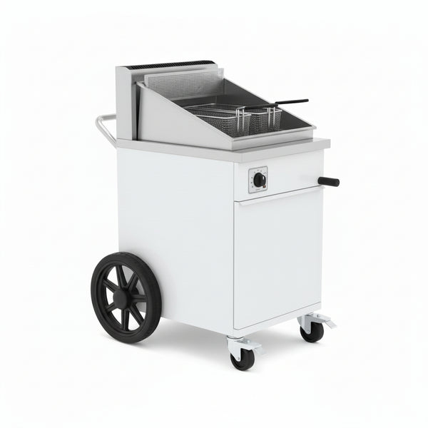 Station For Deep Fryer