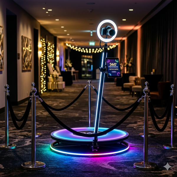 LED 360 Photo Booth