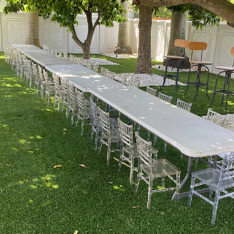 Folding Table and Chairs Combo