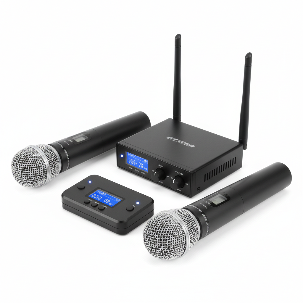 Duel Cordless Microphone System