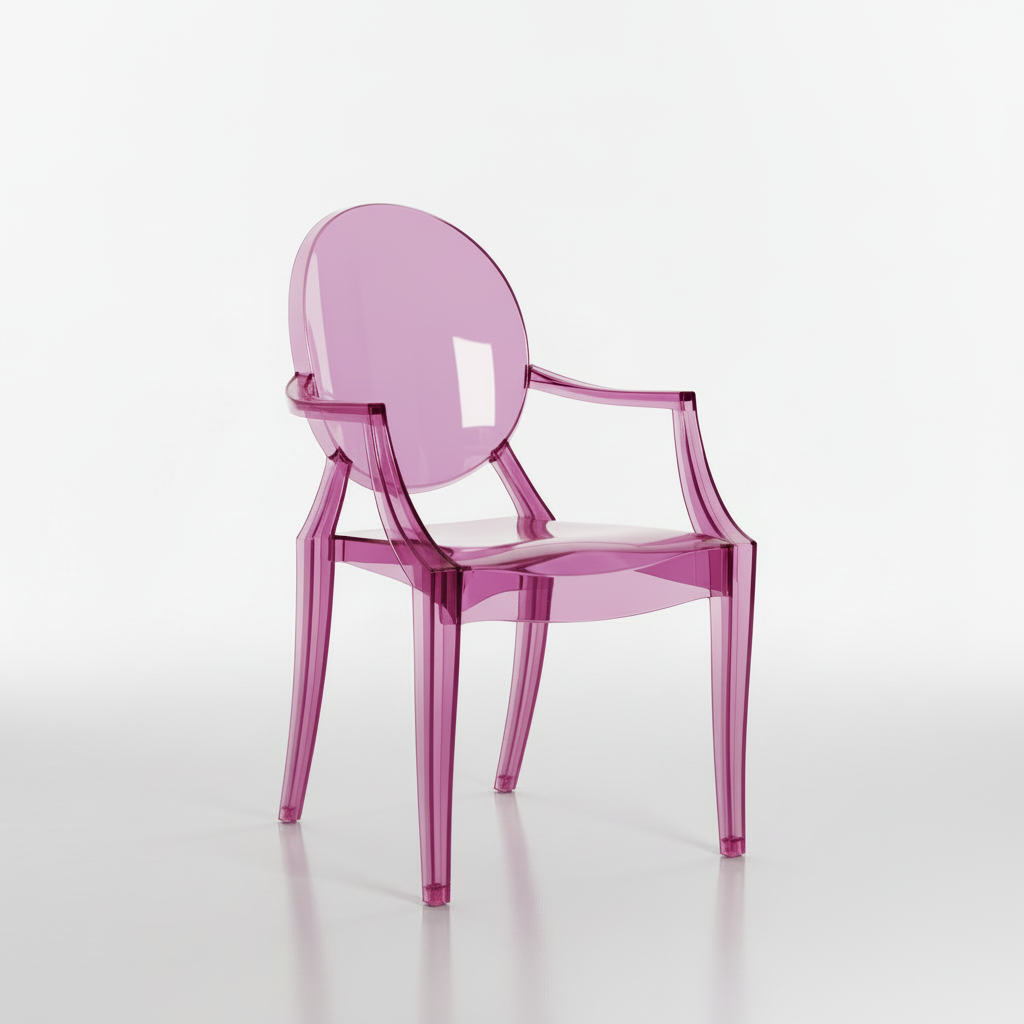 Pink Ghost Chair