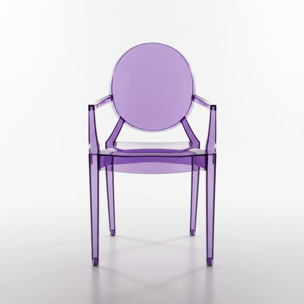 Purple Ghost Chair